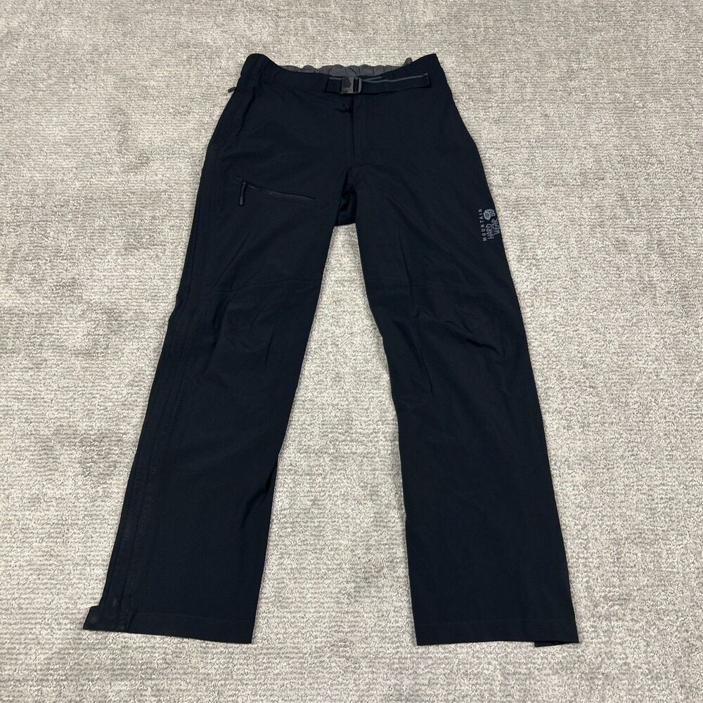 Mountain Hardwear Ozonic Pants Mens Medium Black Outdoor Hiking Trail Stretch